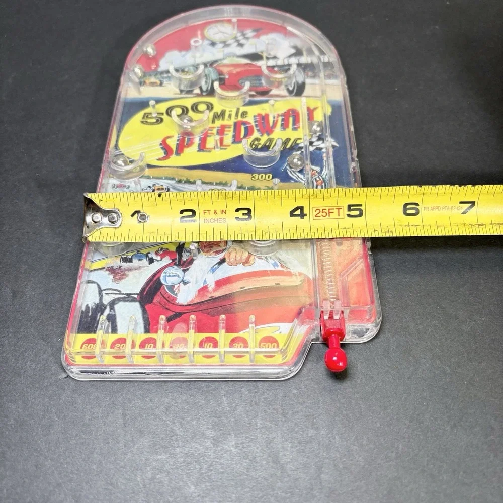 2007 Schylling 500 Mile Speedway Hand Held Pinball Game‎